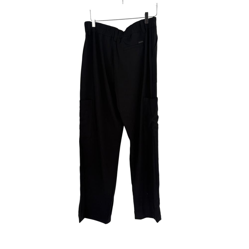 SANCTUARY Pants Size L NEW Black Gina Wide Leg Cargo High Rise High Waist - Picture 4 of 5